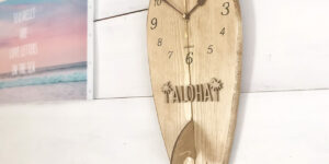 サーフボード型時計